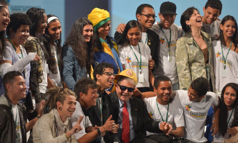 Ex-presidente Luiz Inácio Lula da Silva participa da 3ª Conferência Global sobre Trabalho Infantil Fabio Rodrigues Pozzebom/Agência Brasil